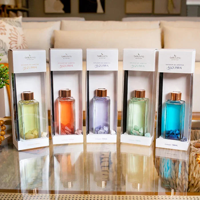 Difusor de Varetas L. Alquimia 130ml - Bellos Aromas